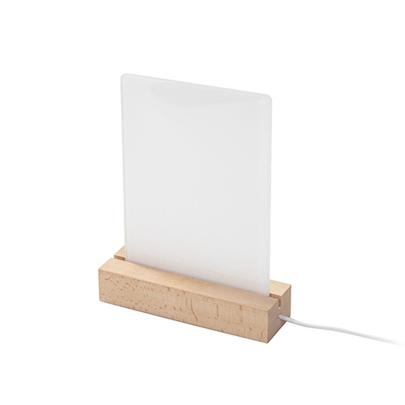 Sublimation LED Acrylic Lamp Rectangle 12.7 x 17.8cm | Designit Blanks WA